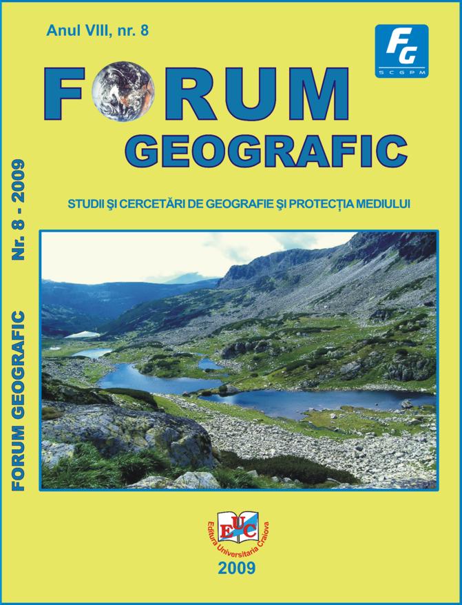 Forum geografic: Volume VIII, issue 8