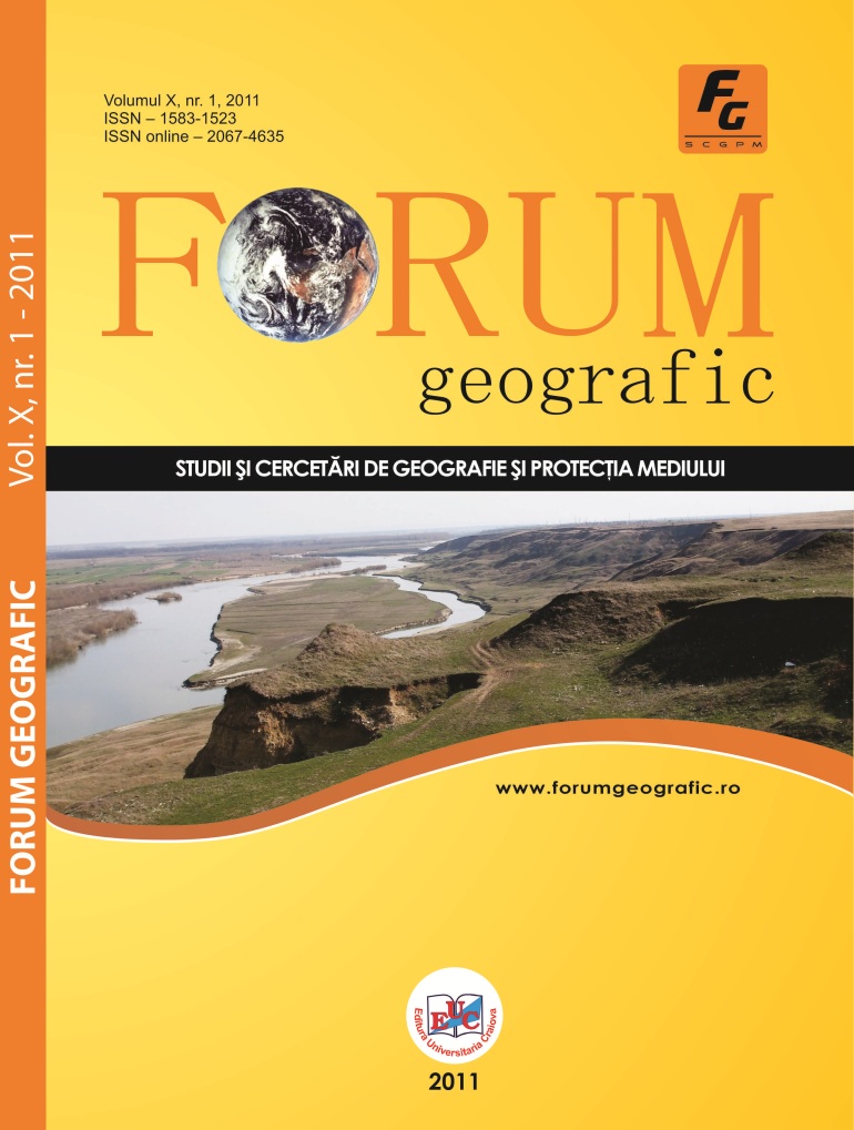Forum geografic: Volum X, număr 1