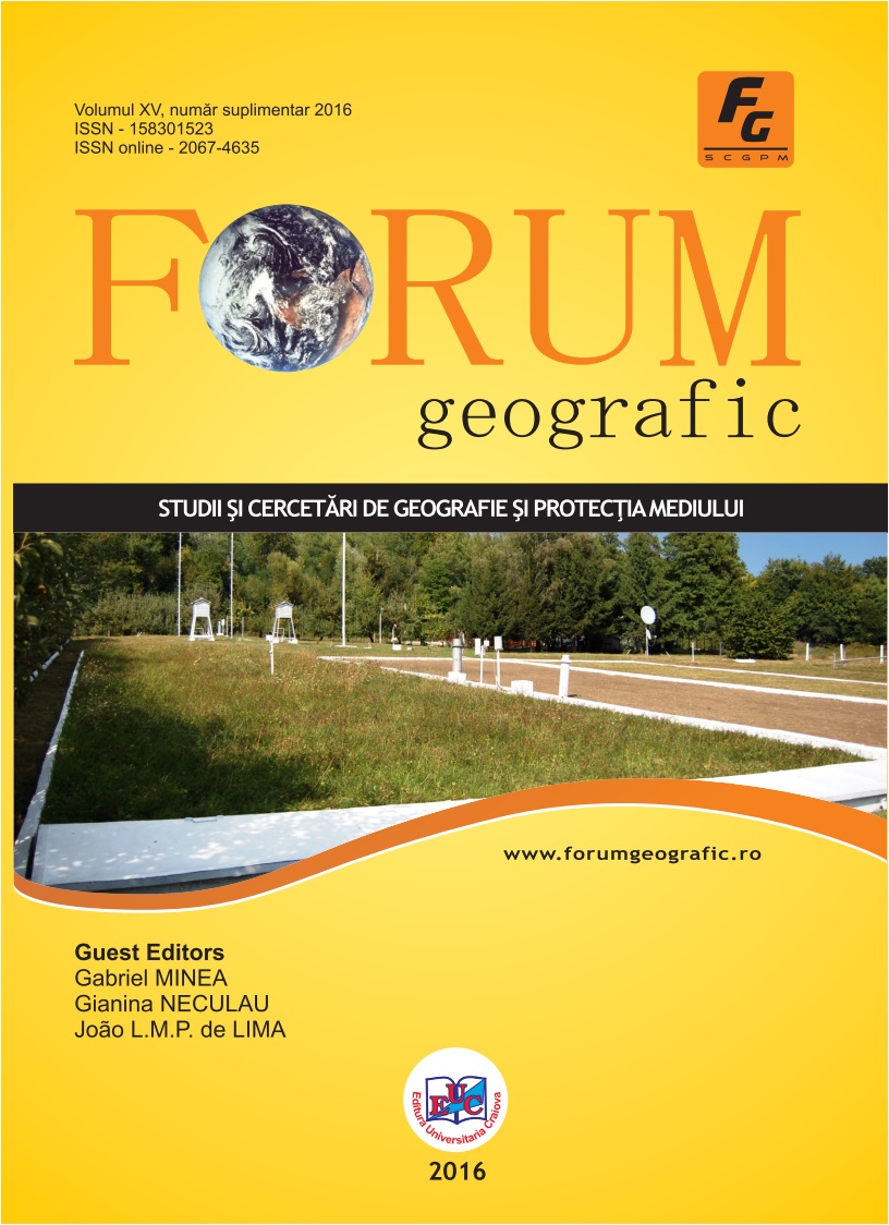 Forum geografic: Volum XV, supliment 2