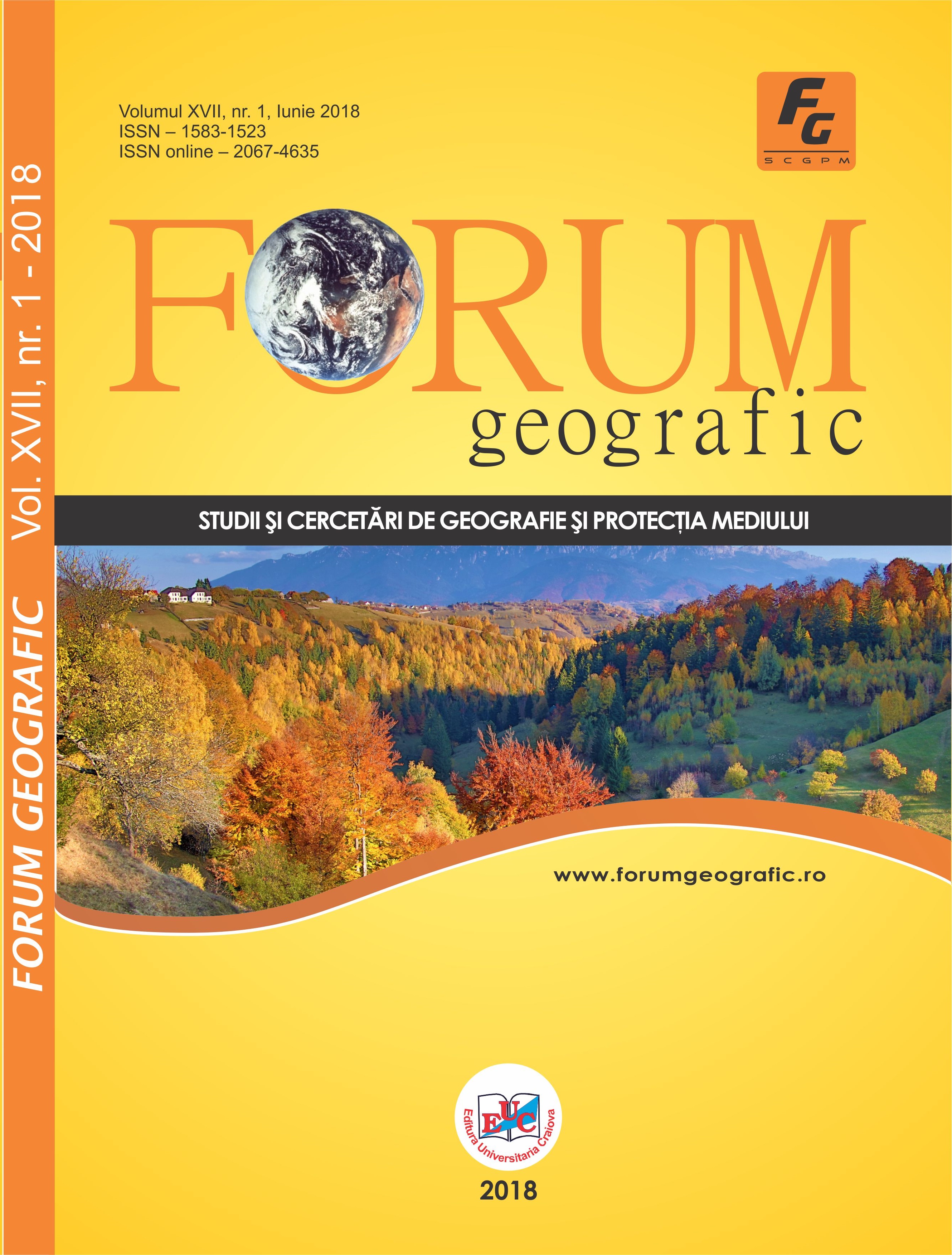 Forum geografic: Volume XVII, issue 1