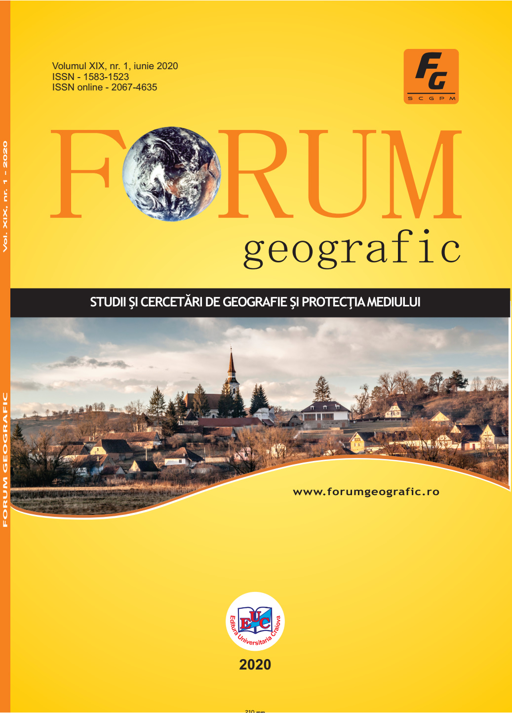 Forum geografic: Volum XIX, număr 1