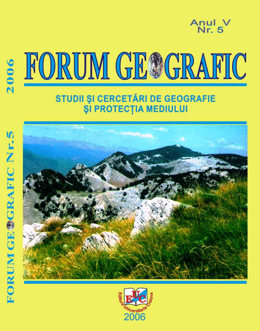 Forum geografic: Volume V, issue 5