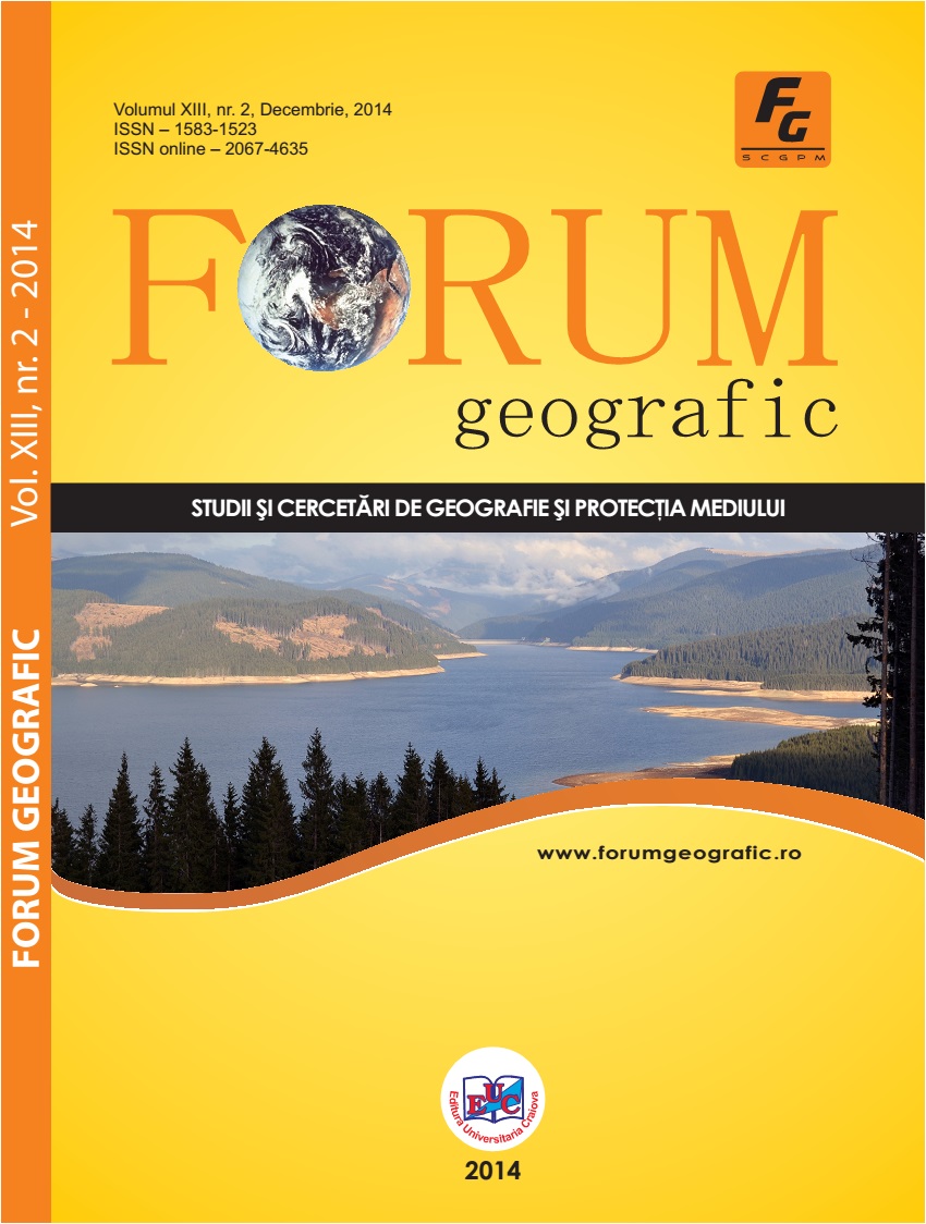 Forum geografic: Volume XIII, issue 2