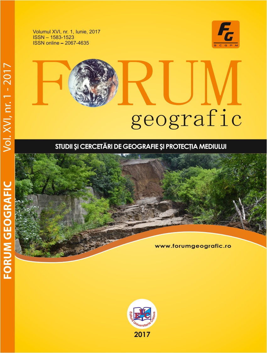 Forum geografic: Volum XVI, număr 1